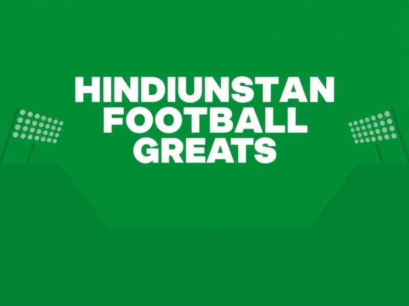 Hindustan Football Greats Game Cover